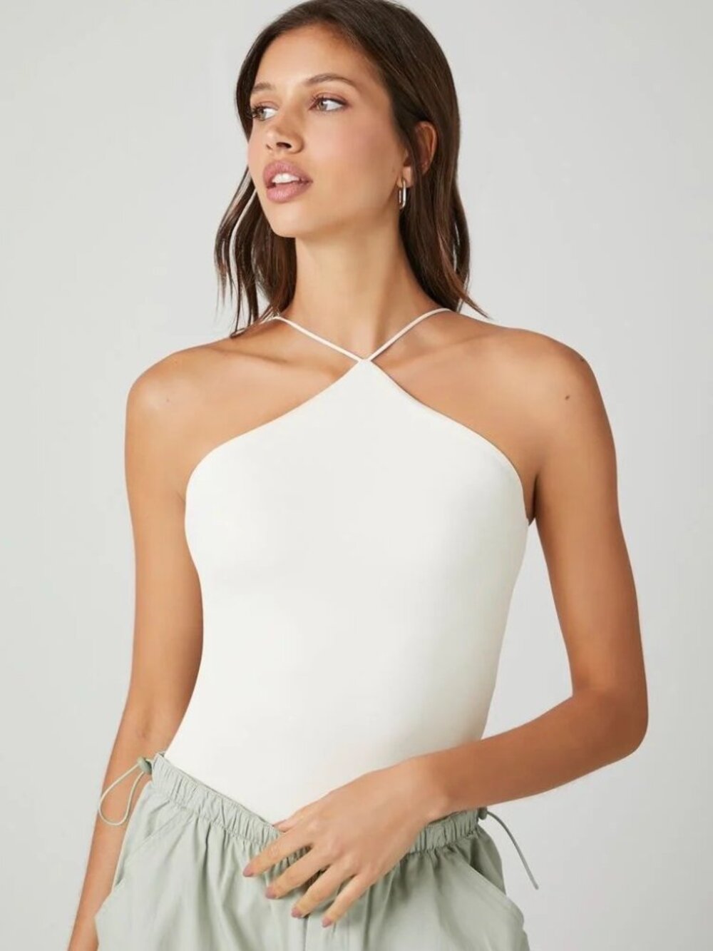Abercrombie & Fitch Halter Neck Bodysuit